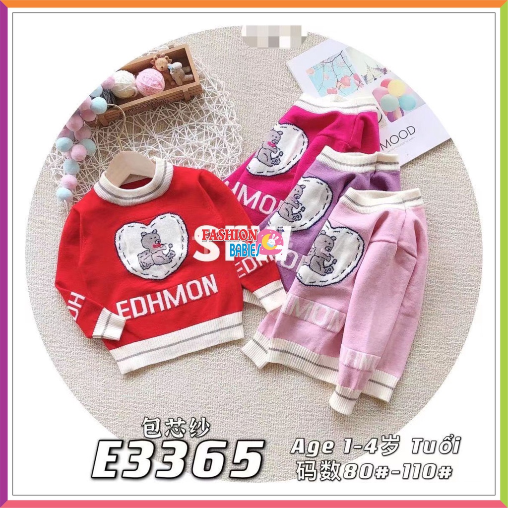 ❤ Fashionbabies ❤ SWEATER RAJUT IMPORT PREMIUM OBLONG KARAKTER GIRL