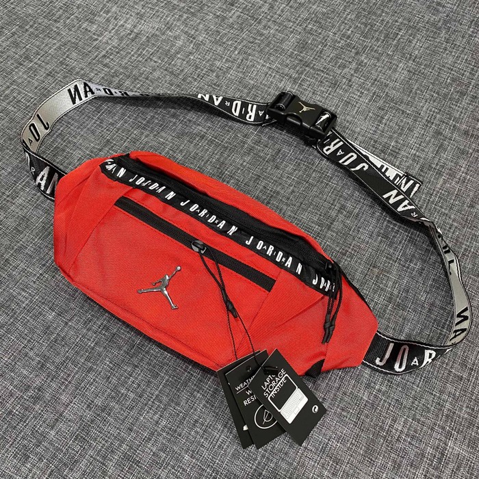 Tas Selempang Pria Sling Bag bahu dada import fashion korea travel Tas Waist Bag JORDAN Premiu 17BYR