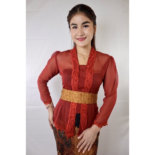 KEBAYA JADI BORDIR LENGAN PANJANG - KEBAYA BORDIR TERBARU - KEBAYA BORDIR JADI - KEBAYA BORDIR BALI