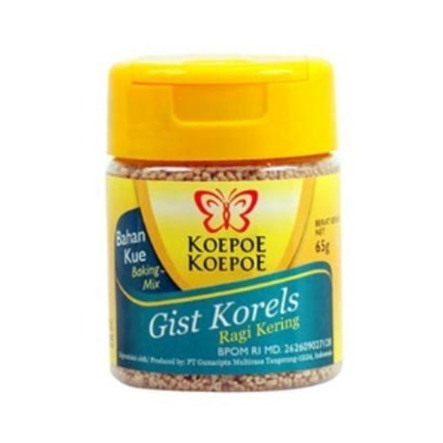 

Ragi kering (Gist Korels)