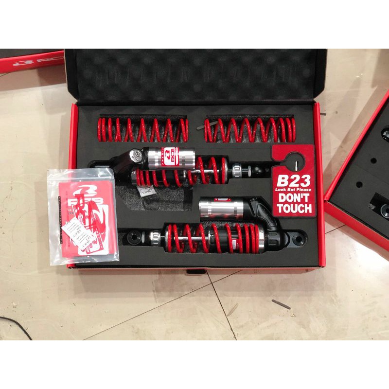 Shock rcb VD series 335mm bebek double klik kompresi ribon per racing boy racingboy original