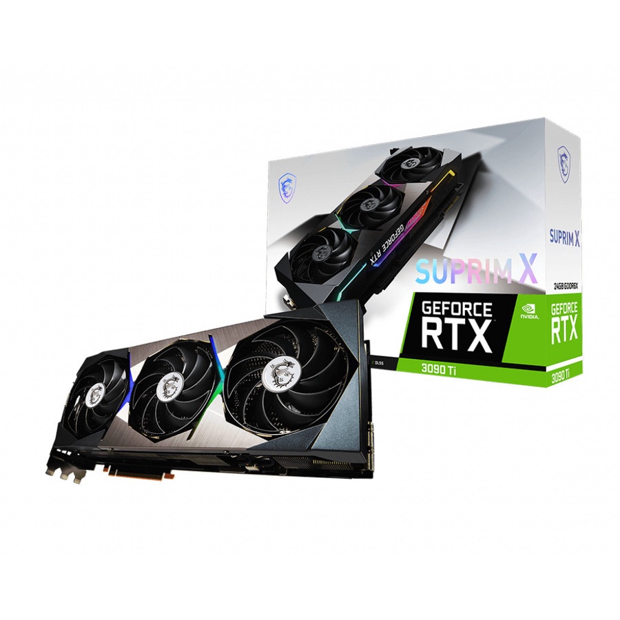 MSI RTX 3090 TI SUPRIM X 24G OC GAMING 3090TI 24GB GDDR6X VGA NVIDIA