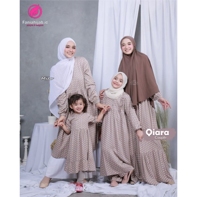 Qiara Couple Terlaris By fania Hijab / Original Faniahijab.id