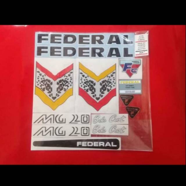 

stiker sepeda bob cat mg20