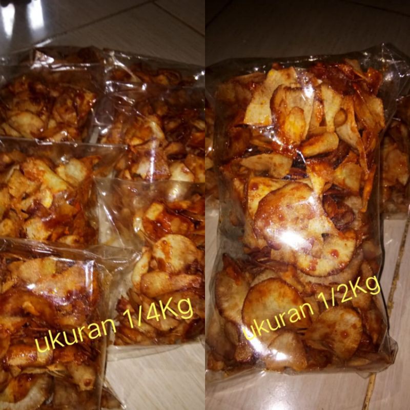 

keripik singkong pedas manis