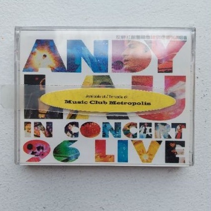 KASET PITA ANDY LAU - IN CONCERT 1996 LIVE IMPORTED