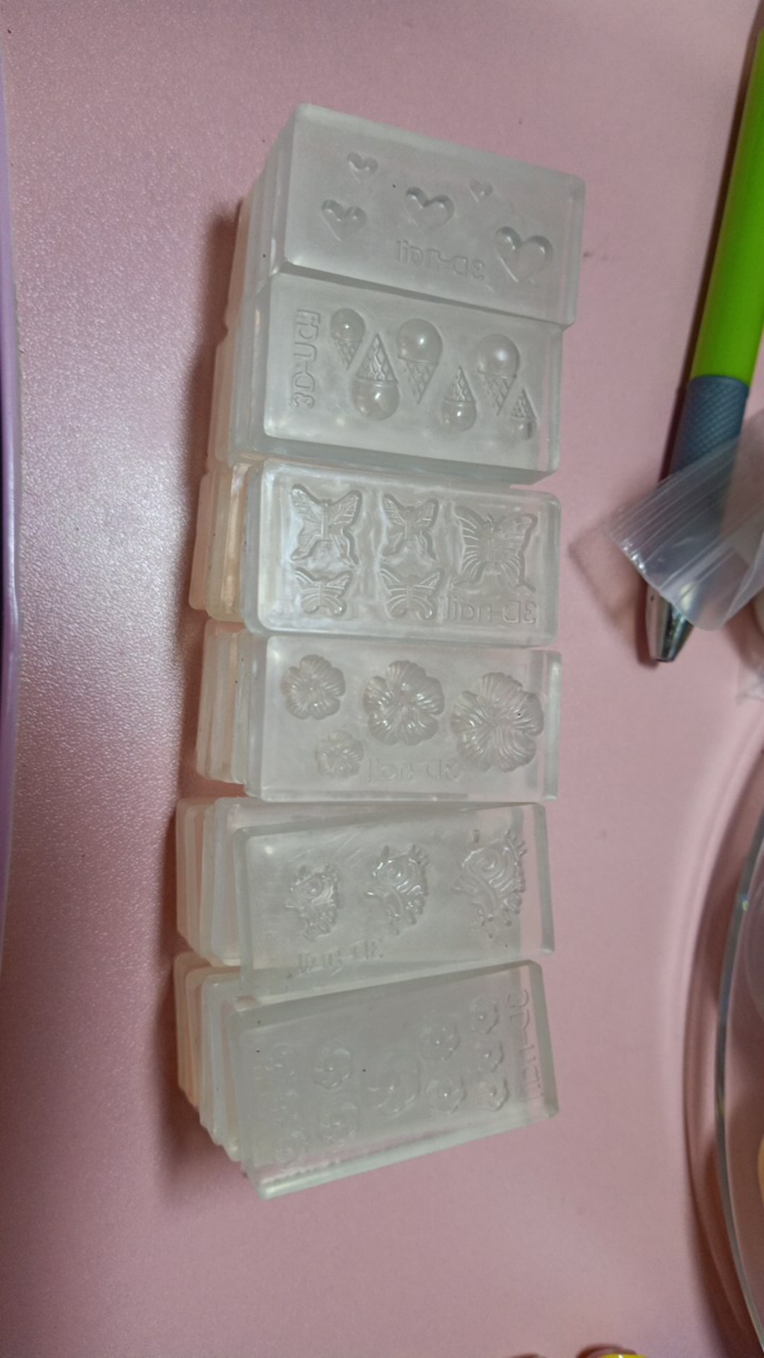 ✿ Inf ✿ Diy Cetakan Resin Handmade Bahan Silikon Untuk Perhiasan