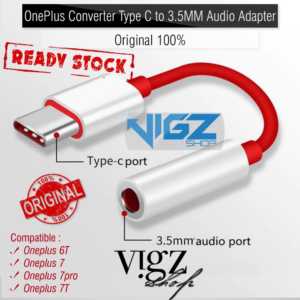 OnePlus Converter Type C to 3.5MM Audio Adapter Original