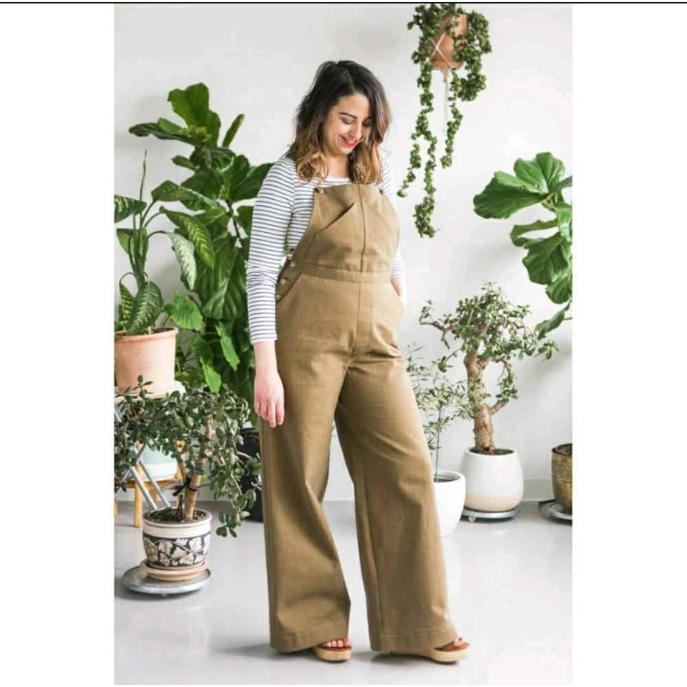 Kenny overall / jumpsuit wanita / jumpsuit american drill