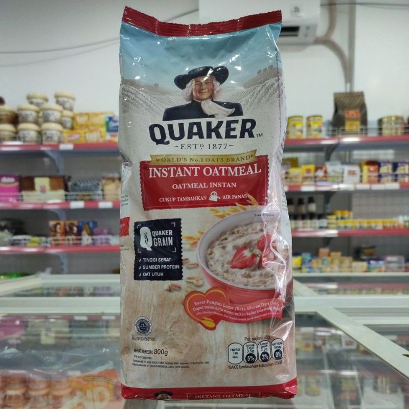 

QUAKER INSTAN OATMEAL 800g