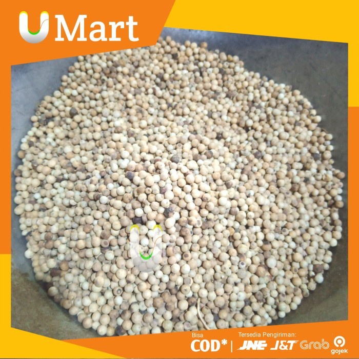 

U Mart - Lada Putih Bulat 250gram Merica