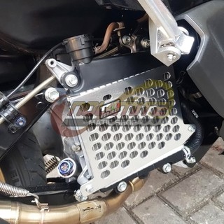 Jual Cover Tutup Radiator TZM Project Hexagon Yamaha NMAX Aerox 155