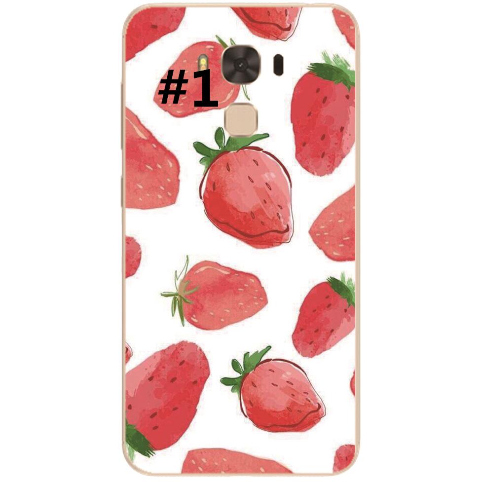 Casing Soft Case TPU Motif Buah Jeruk untuk Asus Zenfone 3 Max zc520tl