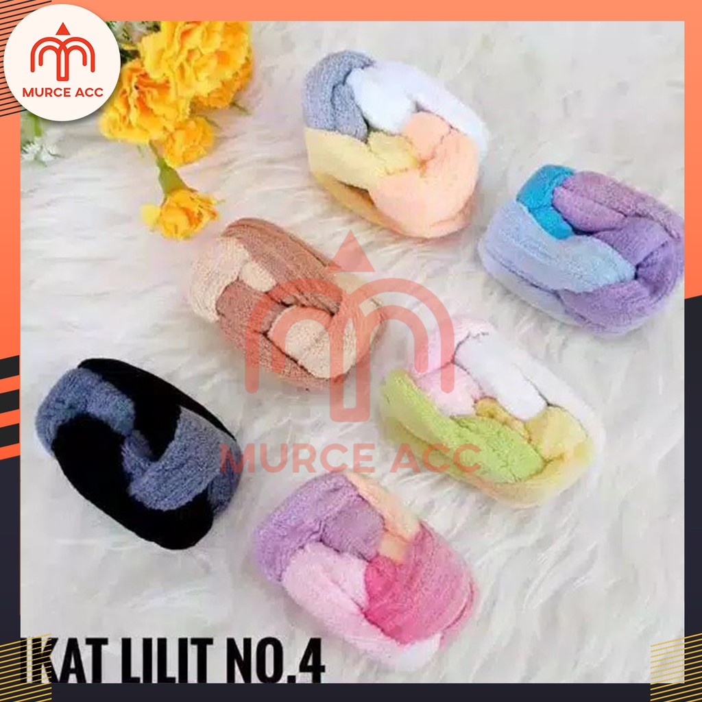 Ikat Rambut Lilit 4/5/6 / Kunciran Rambut Lilit