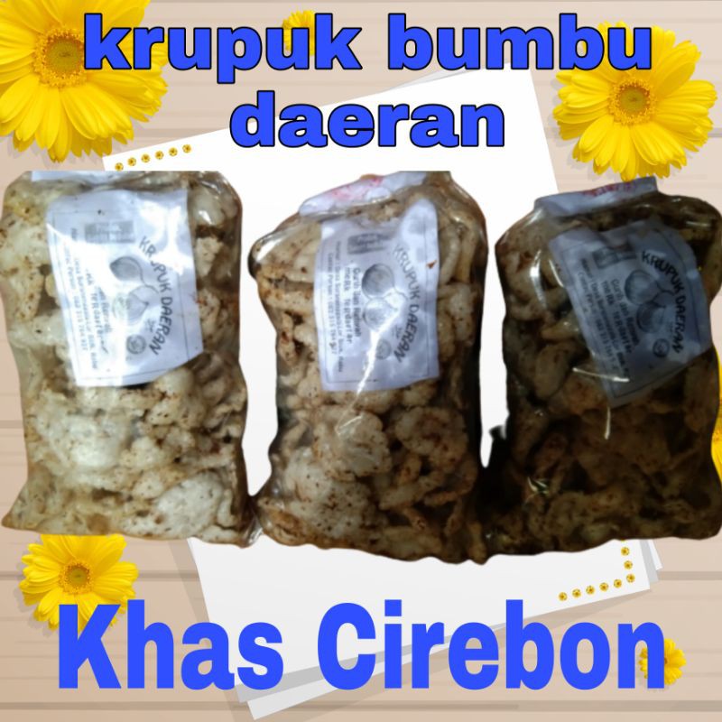 

krupuk bumbu daeran khas cirebon