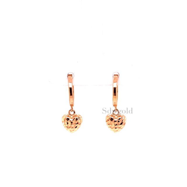 Anting Klip Emas Areso 8K - SDW Gold -