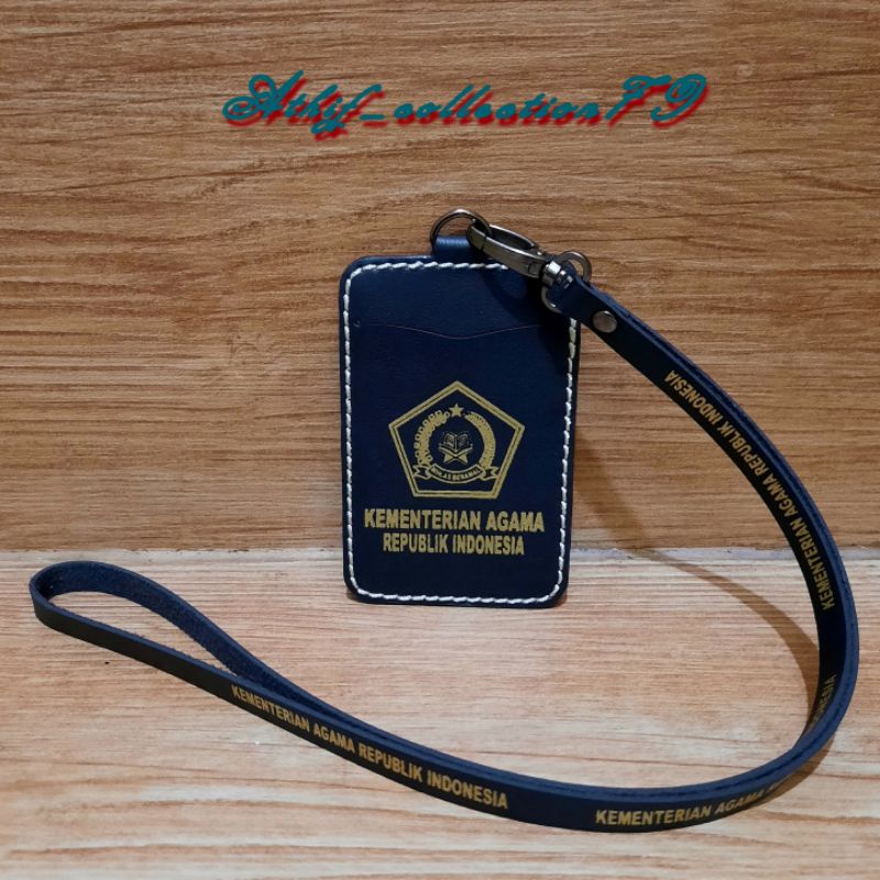 

ATH Tempat Id Card Kemenag Kulit Holder Id Card Kulit Kemenag Kalung