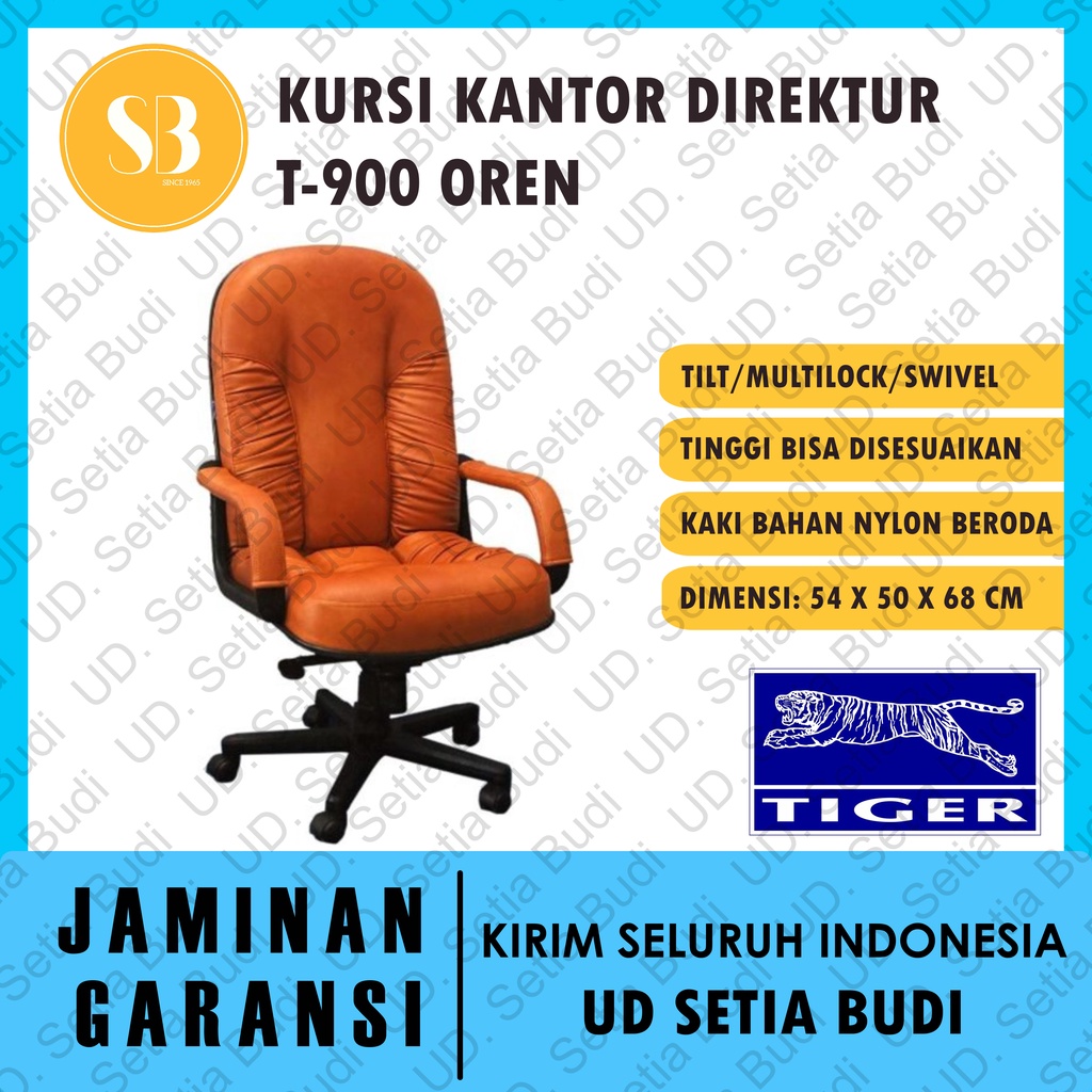 Kursi Kantor Direktur Hidrolis Tiger T-900