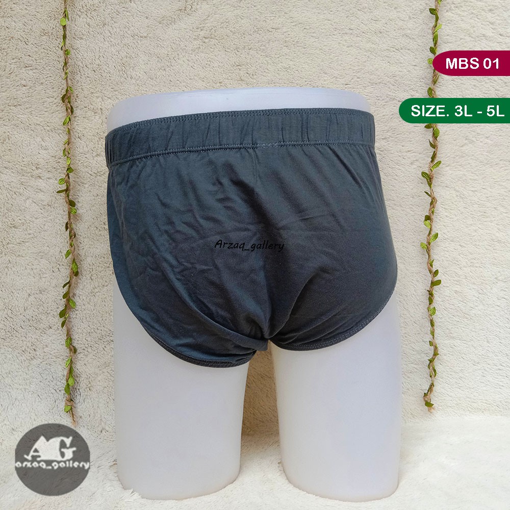 [ isi 3 ] MBS - 001 | Celana dalam pria gt man jumbo/extra large size | Pakaian Dalam Pria | Celana Dalam Pria | Kancut Pria