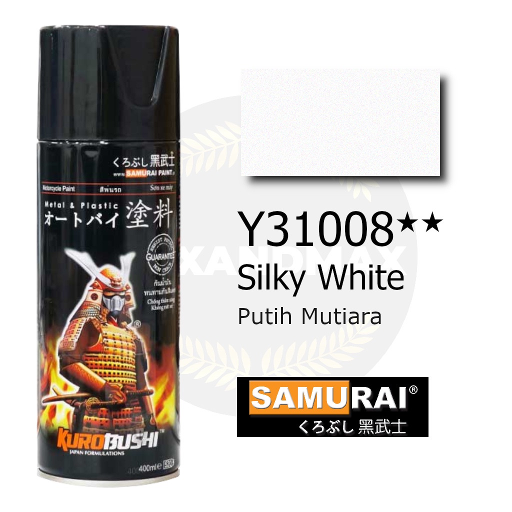 Samurai Paint Silky White Y31008  400 ml - Cat Semprot