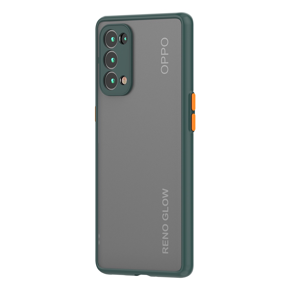 Oppo Reno4 / Reno 4F silicon softcase Case dove color