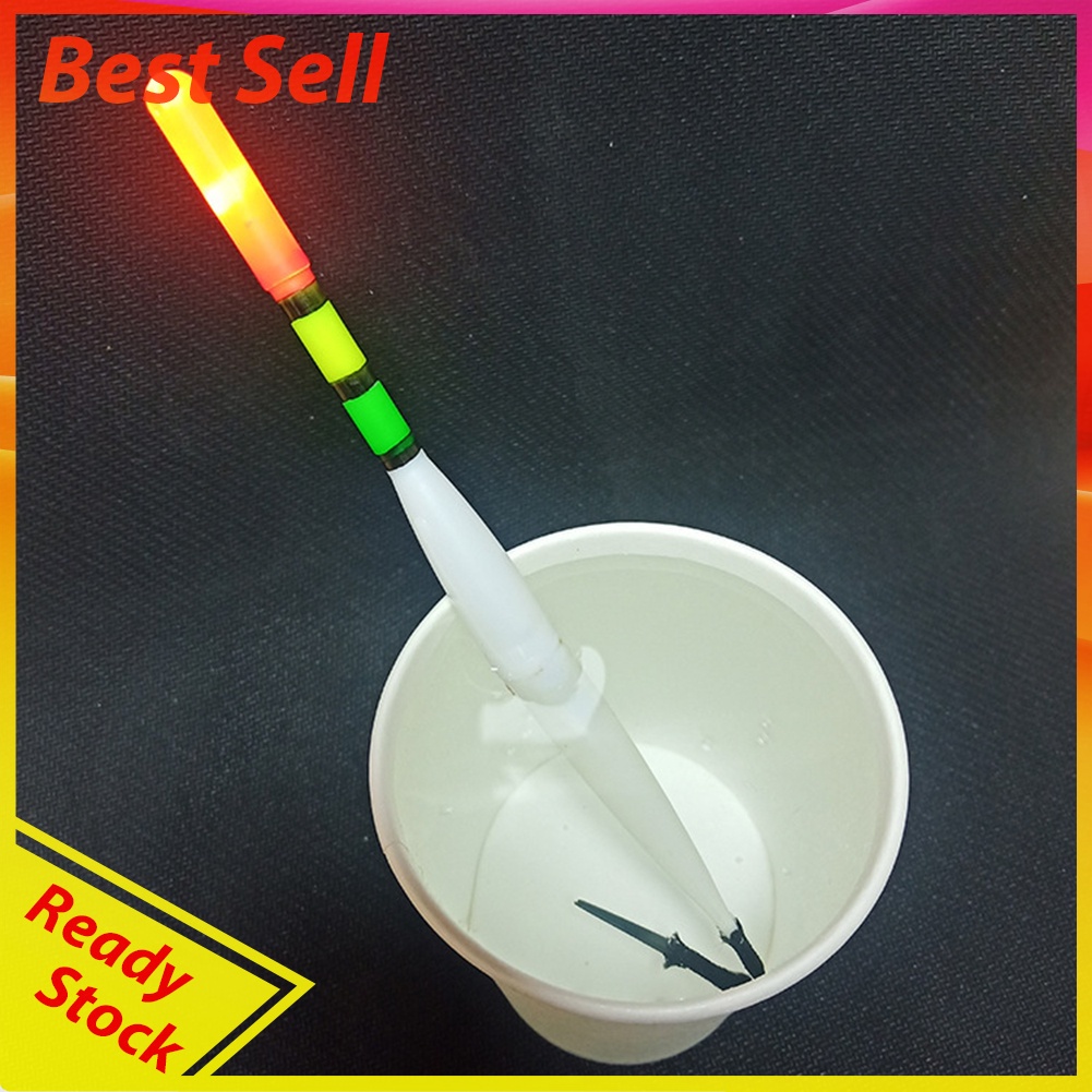 2pcs Fishing Float LED Electric Light Deep Water Luminous Bobber Tackles