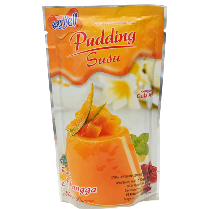 

Nutrijell Pudding Susu Rasa Mangga 170g