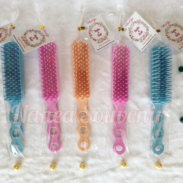 Souvenir sisir / Souvenir sisir sikat / souvenir nikahan / sisir lubang 3