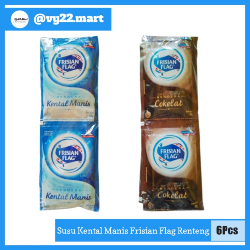 

Susu Sachet Renceng Frisian Flag 1 Pak = 6 Pcs