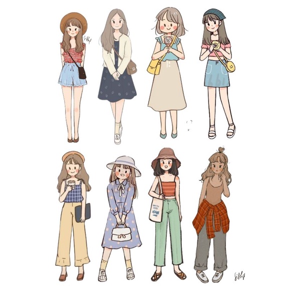 

stiker ootd girls stiker girl Stiker aesthetic