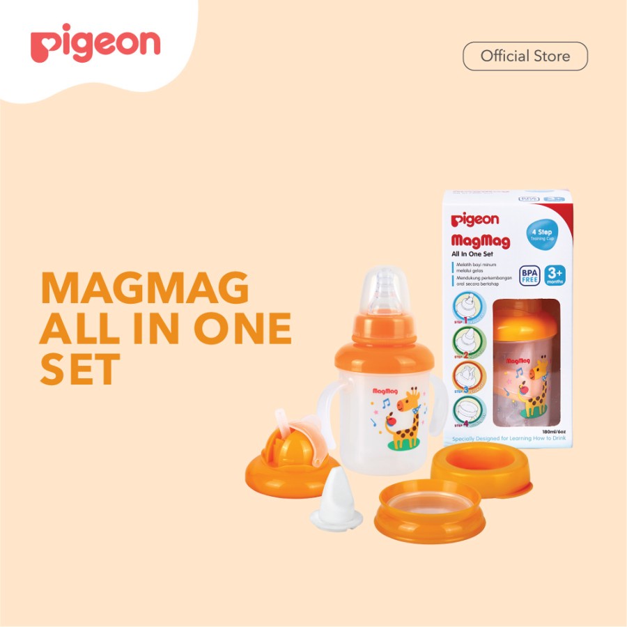 Pigeon Gelas Magmag All in One Set