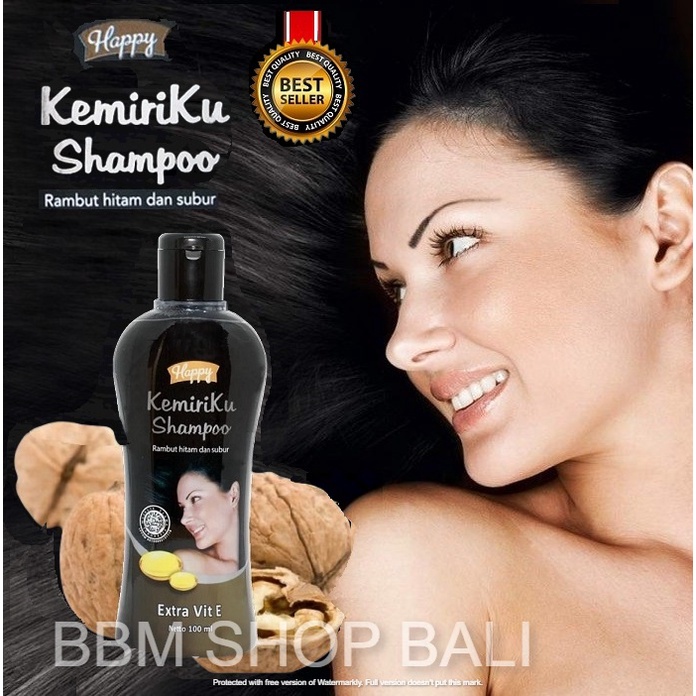 HAPPY KEMIRIKU SHAMPOO PENGHITAM RAMBUT