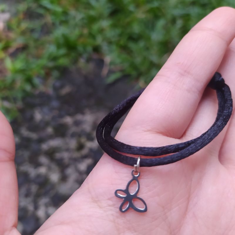 BUTTERFLY BRACELET/ GELANG KUPU-KUPU BESTIE PERSAHABATAN LUCU / UNIK / KEREN / MURAH-Stainless 2