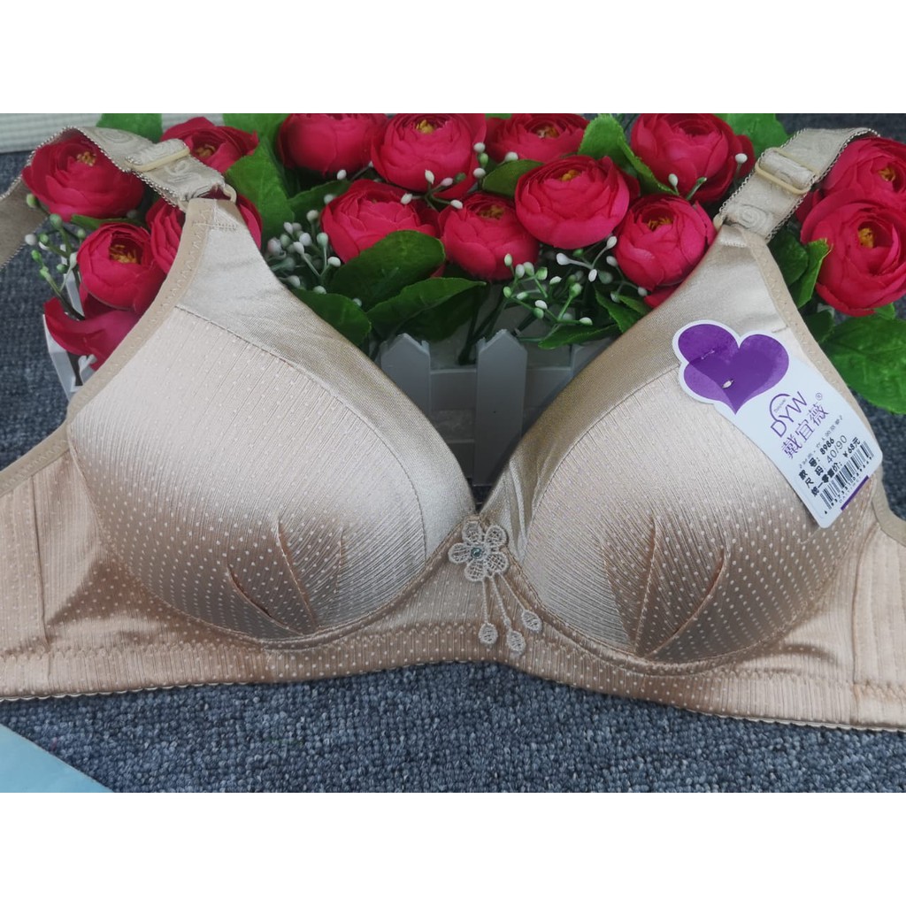 Bra/BH Import - Seri 8986 CUP B Busa Tipis Kain Lembut