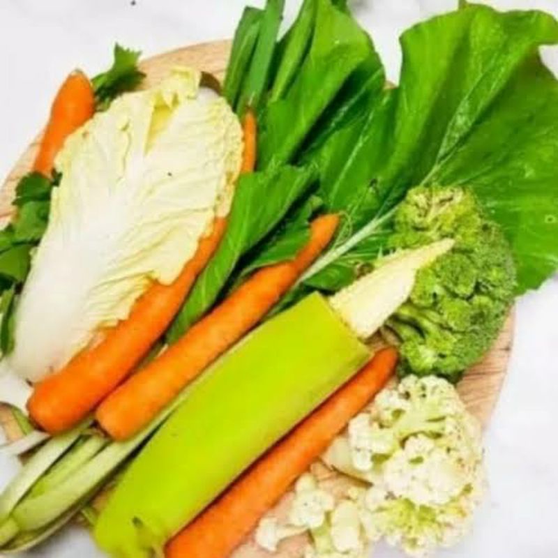 

sayur capcay mentah 1 plastik