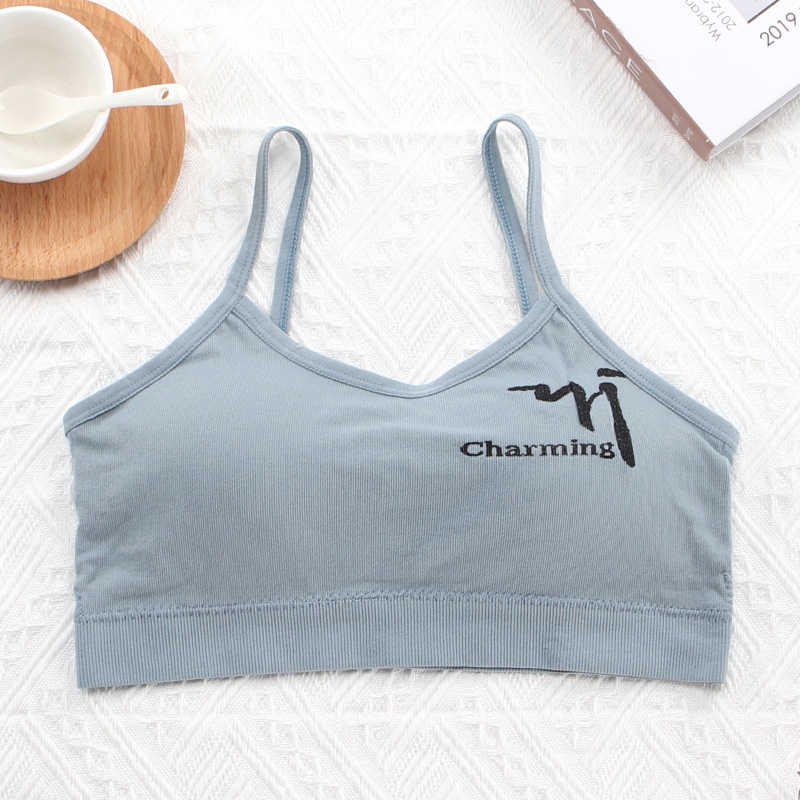 FYGALERYSURABYA  BRA531 Bra Tanpa Kawat Pakaian Dalam Wanita Polos Charming Bra Olahraga Sportbra Gym