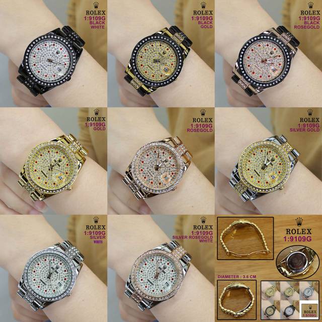 JAM TANGAN ROLEX/JAM TANGAN ORIGINAL/JAM TANGAN BRANDED/JAM TANGAN WANITA/JAM TANGAN CANTIK