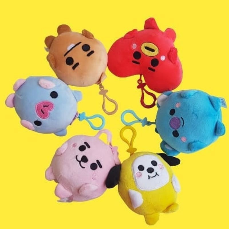 GANTUNGAN KUNCI BTs LUCU TATA KOYA CHIMMY