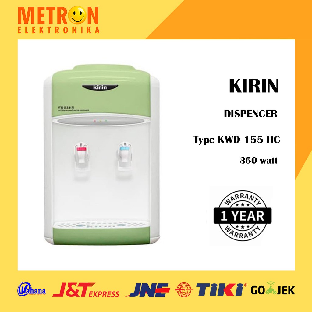 KIRIN KWD 155 HC DISPENCER P/D PORTABLE HOT AND COLD DISPENSER / KWD155HC