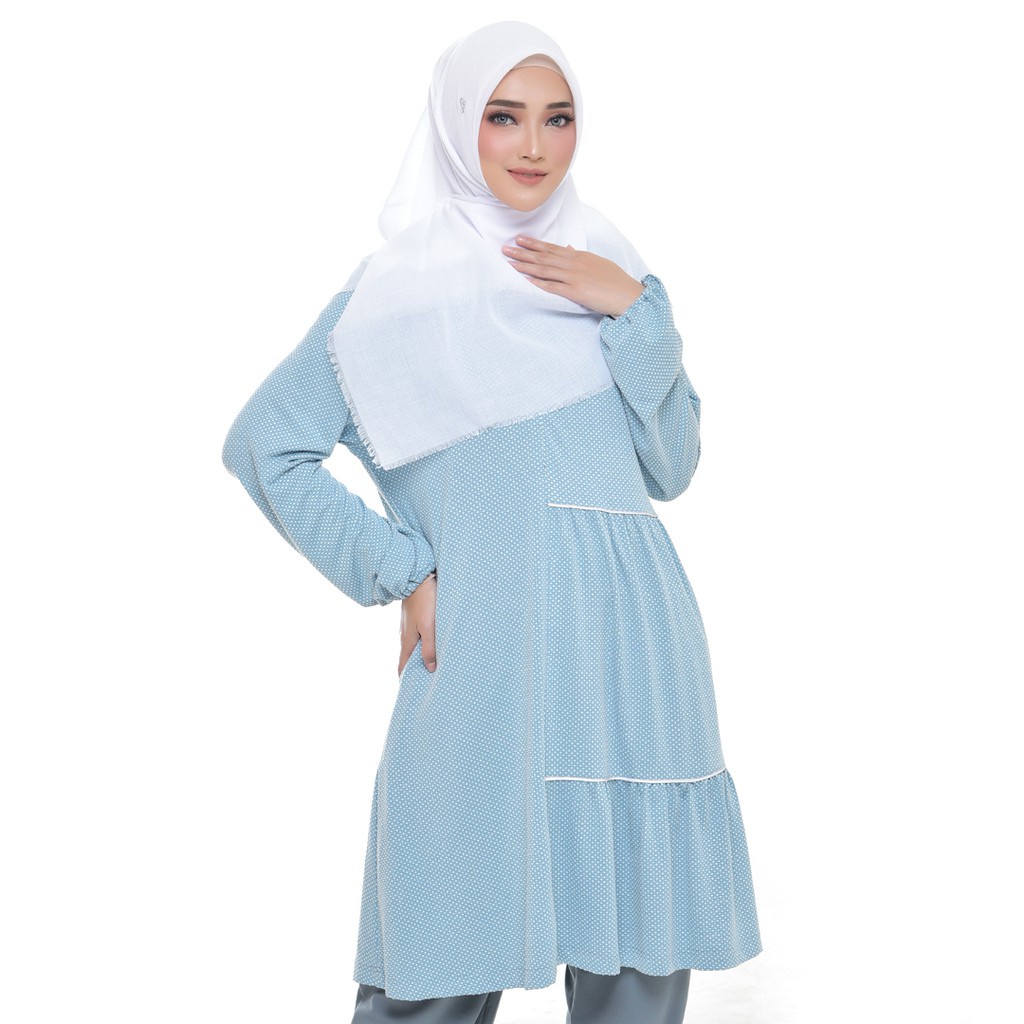 Kaos Tunik Lengan Panjang Zohra | Tunik Dewasa [ ORI RABBANI]