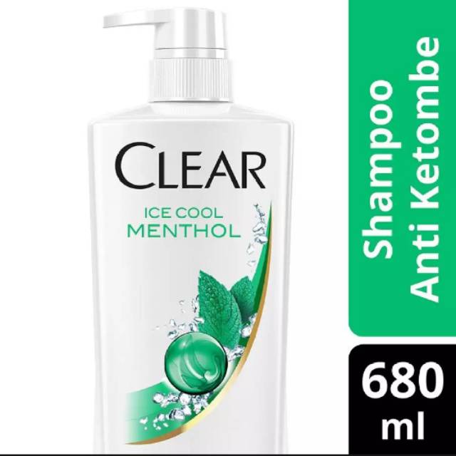 Paket Clear shampoo 680ml