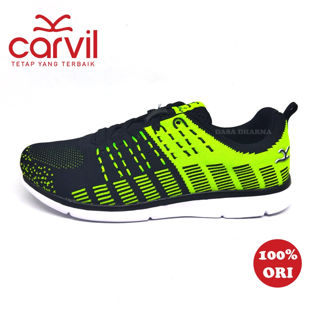 Sepatu Carvil Pria Original 100% Olahraga Running Lari Sneakers