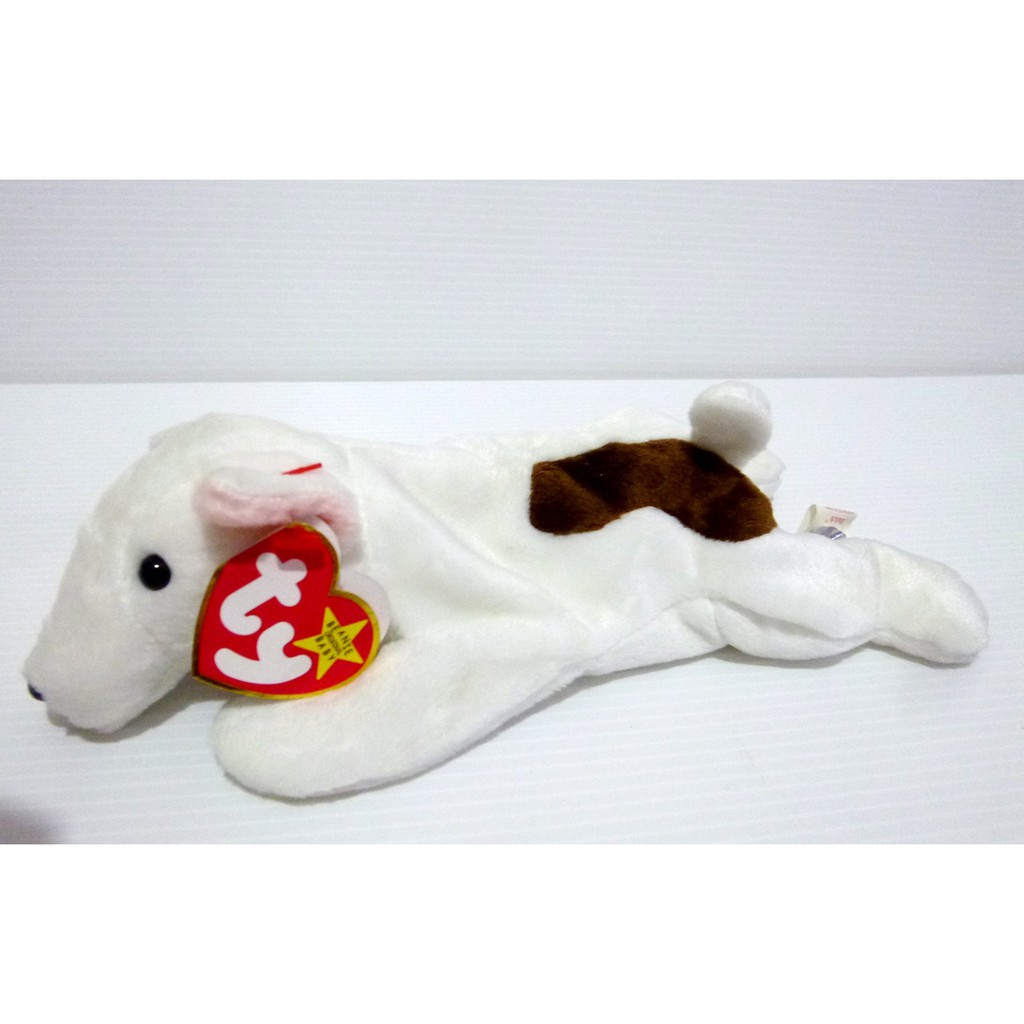 Boneka Bull Terrier Butch Original TY Beanie Babies Boneka Anjing