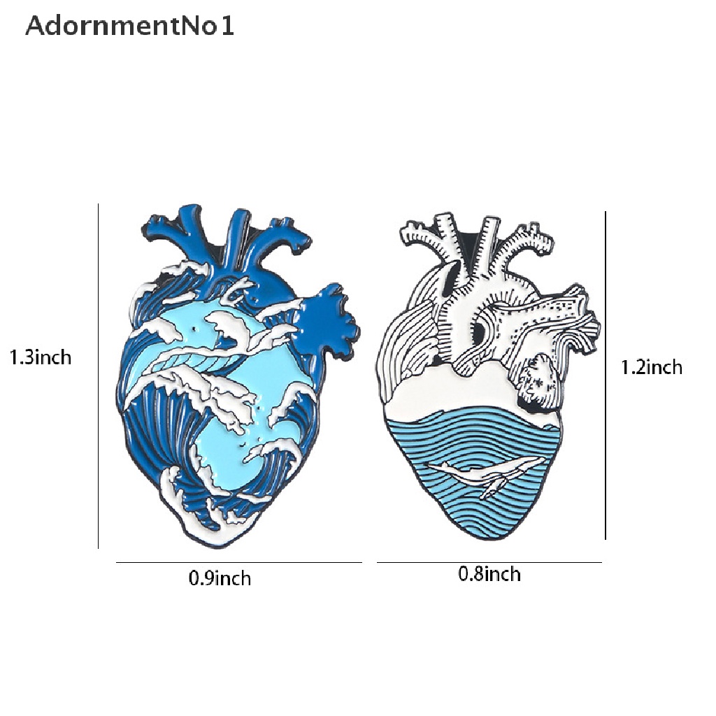 (AdornmentNo1) Bros Pin Enamel Bentuk Organ Tubuh Anatomi Kartun Untuk Hadiah