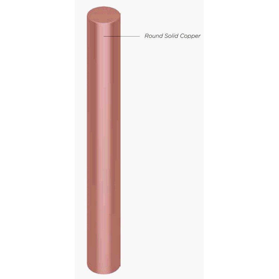 COPPER ROD 5/8 inch Full 16mm 2 meter ( GROUND, GROUNDING TEMBAGA 2m)