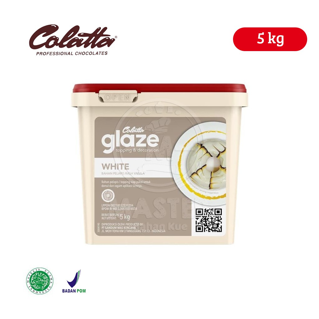 

Colatta Glaze WHITE kaleng 5 kg