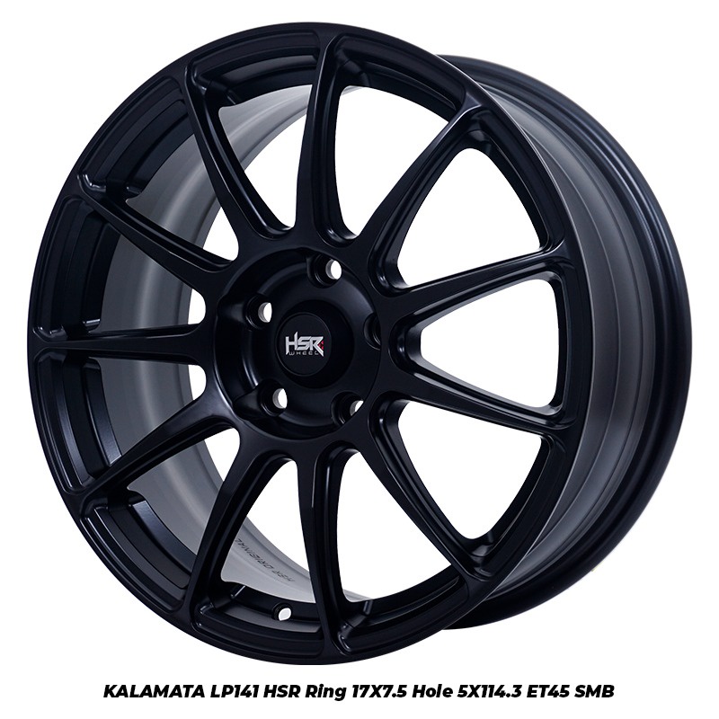 Velg Mobil Racing Ring 17 terios civic xpander hrv Hole 5x114 KALIMATA HSR