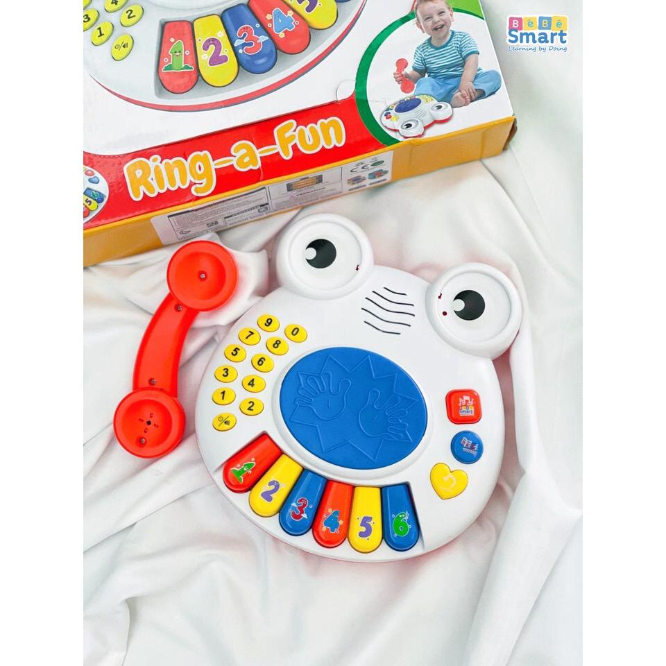 READY GOJEK GRAB Bebe Smart Ring A Fun Mainan Telepon Gendang Pukul Telpon Bayi Anak BBS316 BBS317