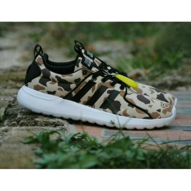 Sepatu Adidas Cloudfoam Lite Racer Army Original BNWB Indonesia / Sneakers / Sepatu Pria