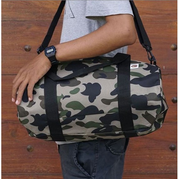 BAPE Camouflage Duffle Bag